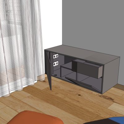 création meuble HI-FI